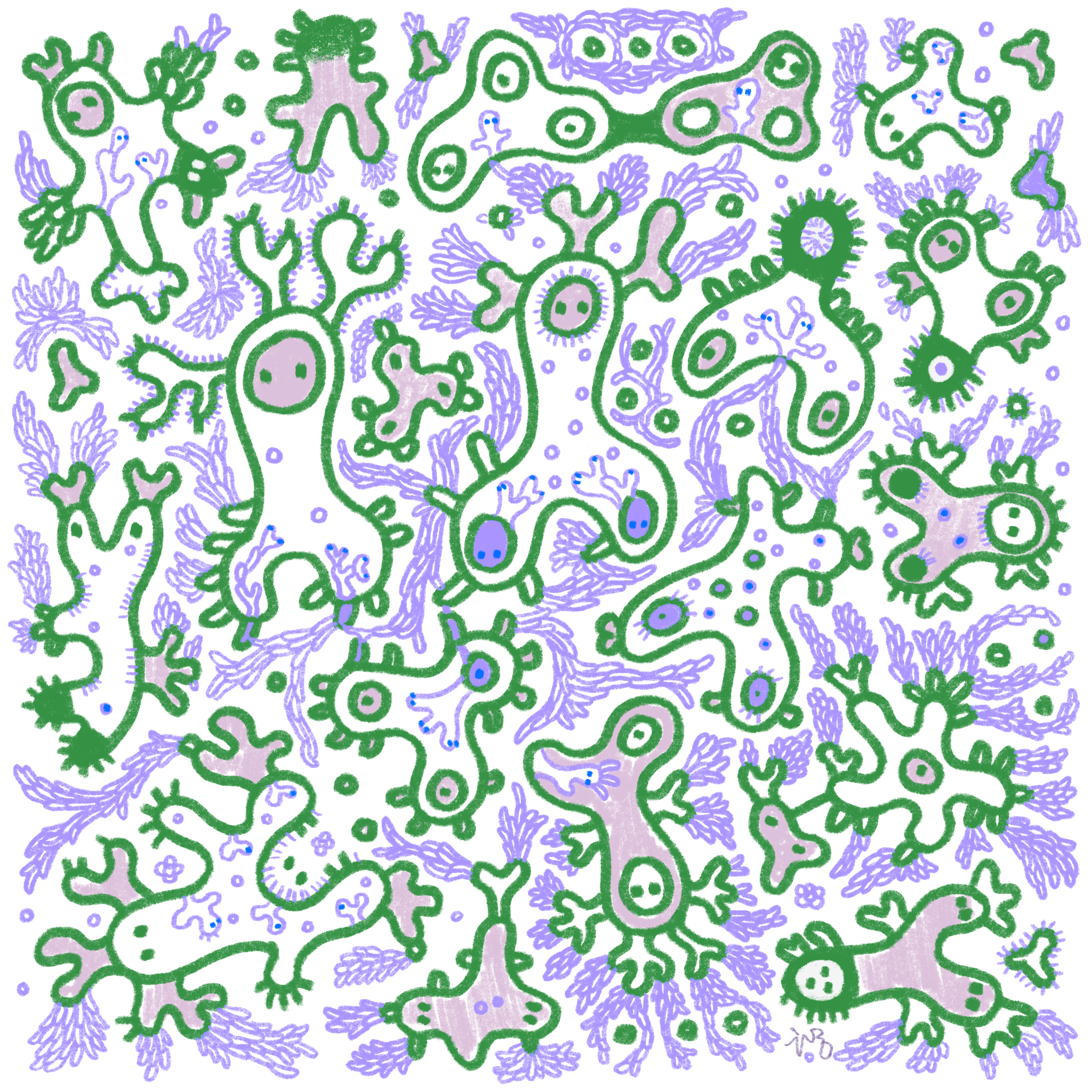 Original Drawing - Dancing in my room 2022